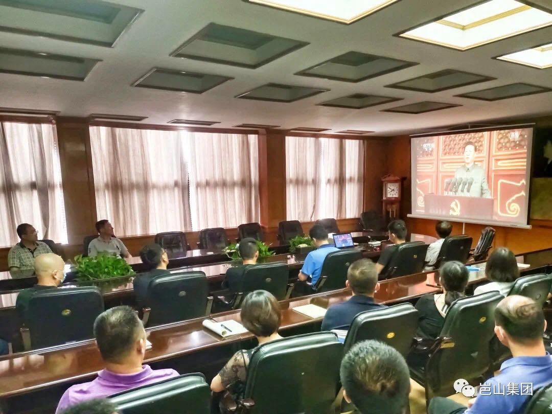 岜山集团举行庆祝建党100周年党史学习教育专题培训暨“光荣在党50年”纪念章颁发仪式